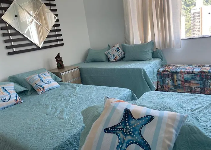 Apartamento Pitangueiras máximo 7 pessoas Guarujá